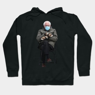 Bernie Sanders Mittens Inauguration Meme Hoodie